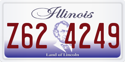 IL license plate Z624249