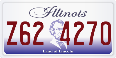 IL license plate Z624270