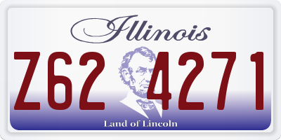 IL license plate Z624271