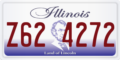 IL license plate Z624272