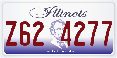 IL license plate Z624277