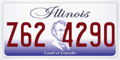 IL license plate Z624290