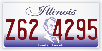 IL license plate Z624295