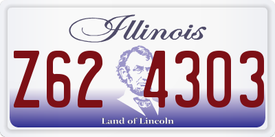 IL license plate Z624303
