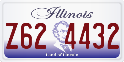 IL license plate Z624432