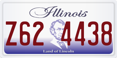 IL license plate Z624438