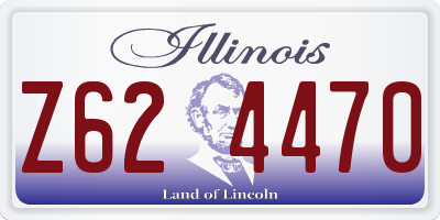IL license plate Z624470