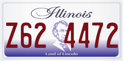 IL license plate Z624472