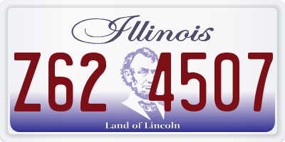 IL license plate Z624507