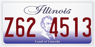 IL license plate Z624513