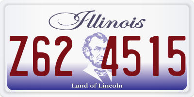 IL license plate Z624515