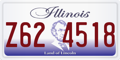 IL license plate Z624518