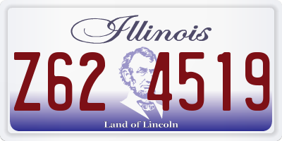 IL license plate Z624519