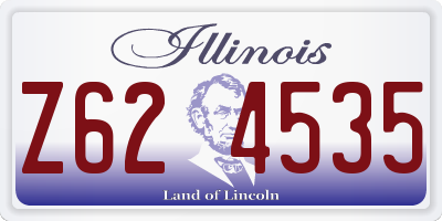 IL license plate Z624535