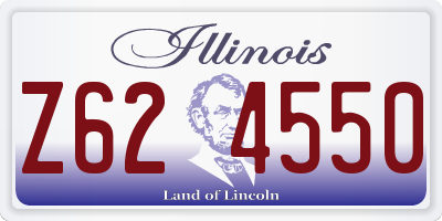 IL license plate Z624550