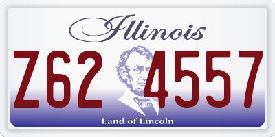 IL license plate Z624557