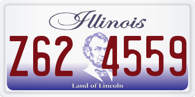 IL license plate Z624559