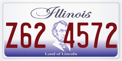 IL license plate Z624572