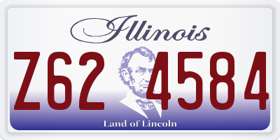 IL license plate Z624584