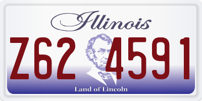 IL license plate Z624591