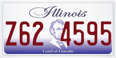 IL license plate Z624595