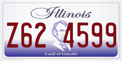 IL license plate Z624599
