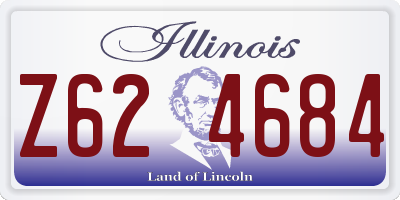 IL license plate Z624684