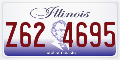 IL license plate Z624695