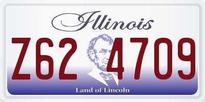 IL license plate Z624709
