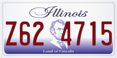 IL license plate Z624715