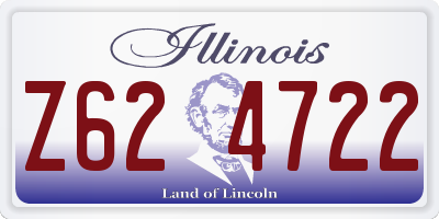 IL license plate Z624722