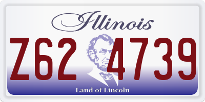 IL license plate Z624739