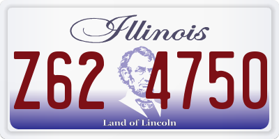IL license plate Z624750