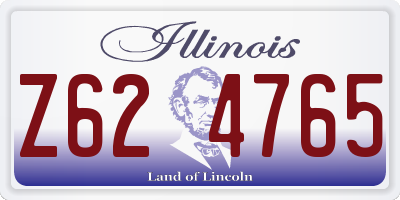 IL license plate Z624765