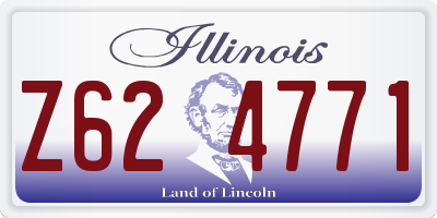 IL license plate Z624771