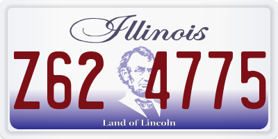IL license plate Z624775