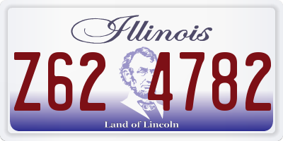 IL license plate Z624782