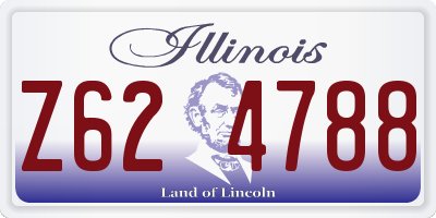 IL license plate Z624788