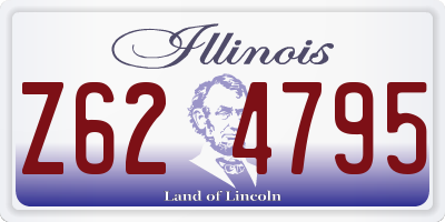 IL license plate Z624795
