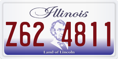 IL license plate Z624811