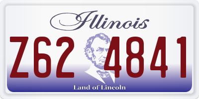 IL license plate Z624841