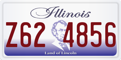 IL license plate Z624856