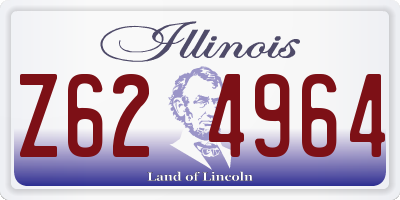 IL license plate Z624964