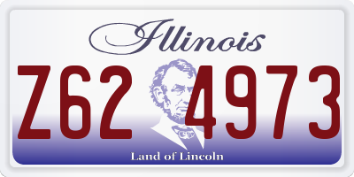 IL license plate Z624973