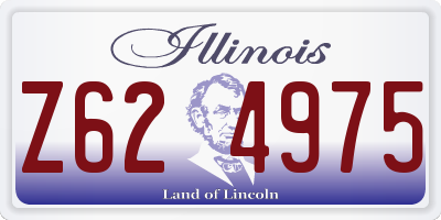 IL license plate Z624975