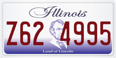 IL license plate Z624995