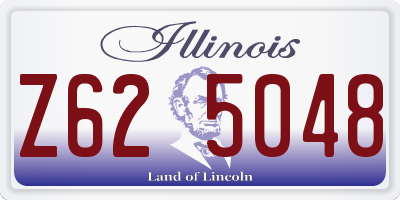 IL license plate Z625048
