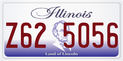 IL license plate Z625056