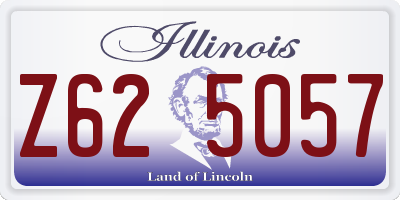 IL license plate Z625057