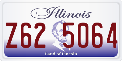 IL license plate Z625064